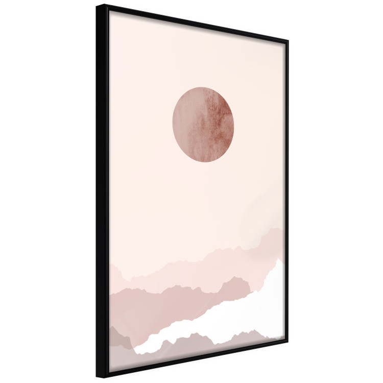 Wall Poster Pastel Planet - abstract circle above the clouds in a bright cosmos 129726 additionalImage 11