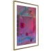 Poster Four Walls - geometric figures with neons in an abstract style 131926 additionalThumb 9