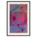 Poster Four Walls - geometric figures with neons in an abstract style 131926 additionalThumb 19