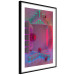 Poster Four Walls - geometric figures with neons in an abstract style 131926 additionalThumb 8