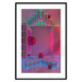 Poster Four Walls - geometric figures with neons in an abstract style 131926 additionalThumb 15