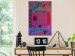 Poster Four Walls - geometric figures with neons in an abstract style 131926 additionalThumb 4
