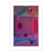 Poster Four Walls - geometric figures with neons in an abstract style 131926 additionalThumb 25