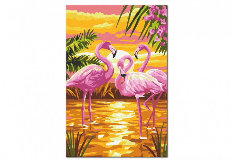 Paint by number Flamingo Family 135326 additionalImage 5