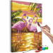 Paint by number Flamingo Family 135326 additionalThumb 3