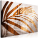 Canvas Print Palm in brown - A split leaf of trees in copper-brown 135426 additionalThumb 2