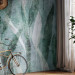 Wall Mural Green, white and gray leaves - composition with plant motifs 136326 additionalThumb 7