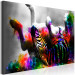 Large canvas print Happy Zebra [Large Format] 136426 additionalThumb 3