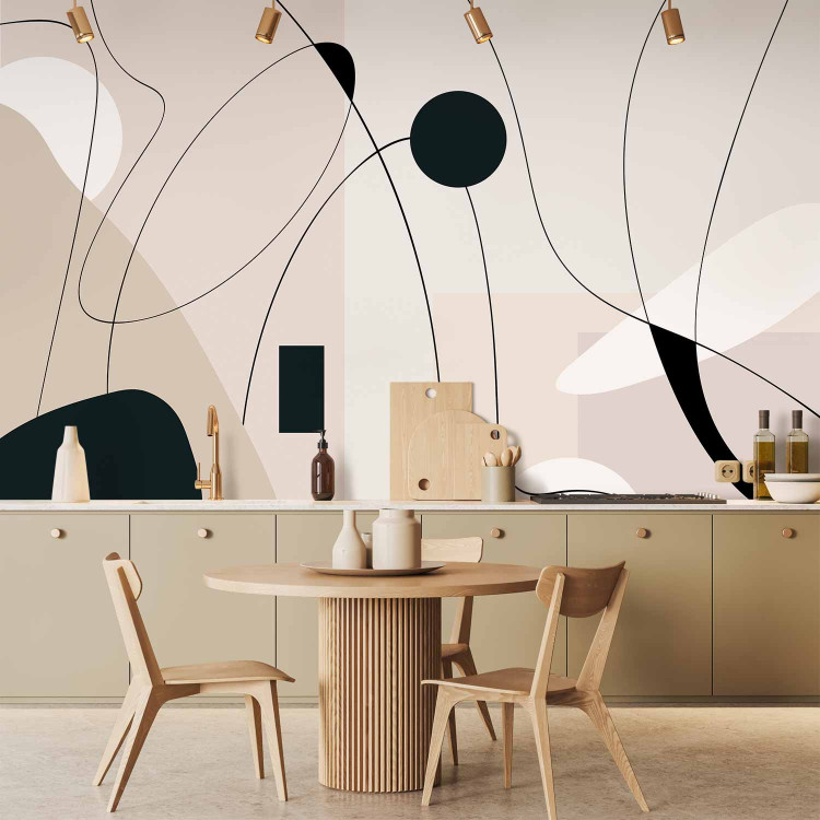 Wall Mural Waves of Shapes 136526 additionalImage 6