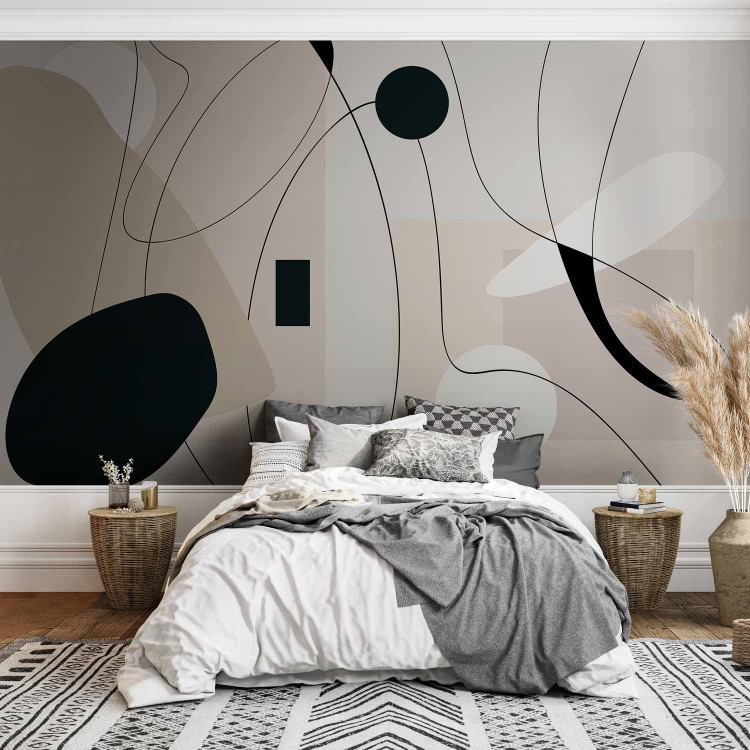 Wall Mural Waves of Shapes 136526 additionalImage 2