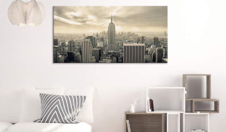 Large canvas print NY: Morning Sky II [Large Format] 137626 additionalImage 6
