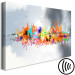 Canvas Symphony of Colors (1-piece) Wide - colorful modern abstraction 138626 additionalThumb 6