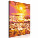 Paint by number Right Sky - Orange-Gold Sunrise and Foamy Waves 144526 additionalThumb 5