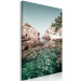 Canvas Print Houses in the Balearics (1-piece) - seascape with rocks in the background 145326 additionalThumb 2