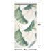 Modern Wallpaper Luscious Nature - Large Green Leaves and Delicate Beige Ones in the Wind 146026 additionalThumb 2