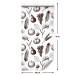 Wallpaper Autumn Pattern - Monochrome Sketch of Fruits and Ears of Grain 149926 additionalThumb 7