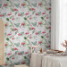 Wallpaper Exotic Birds - Dignified Pink Flamingos and Tropical Leaves 150026 additionalThumb 9