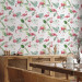 Wallpaper Exotic Birds - Dignified Pink Flamingos and Tropical Leaves 150026 additionalThumb 5