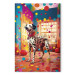 Canvas Art Print AI Dalmatian Dog - Spotted Animal in Color Room - Vertical 150226 additionalThumb 7
