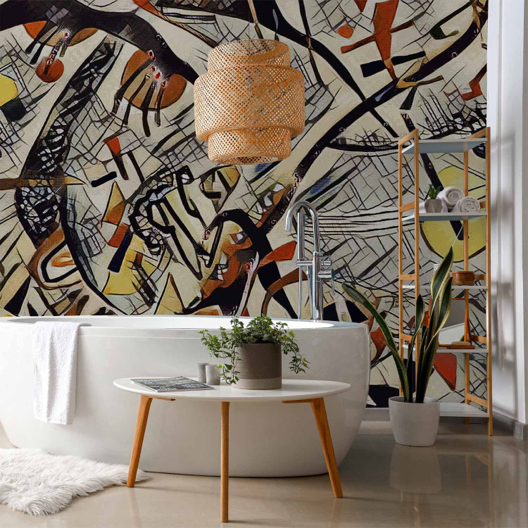 Wall Mural Musical Abstraction - A Composition in the Style of Wassily Kandinsky 151026 additionalImage 8