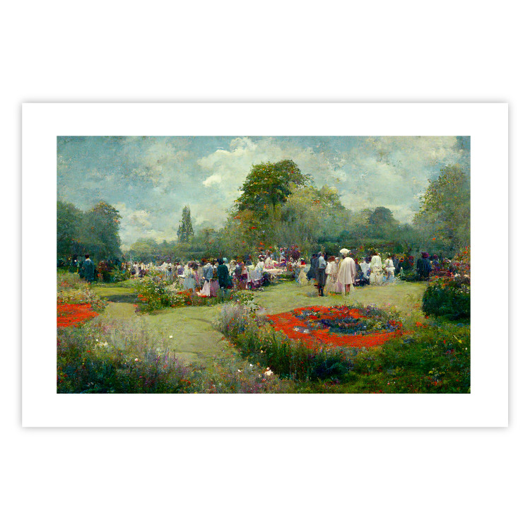 Poster Garden Party - Ai-Generated Landscape in Monet’s Style 151126 additionalImage 19