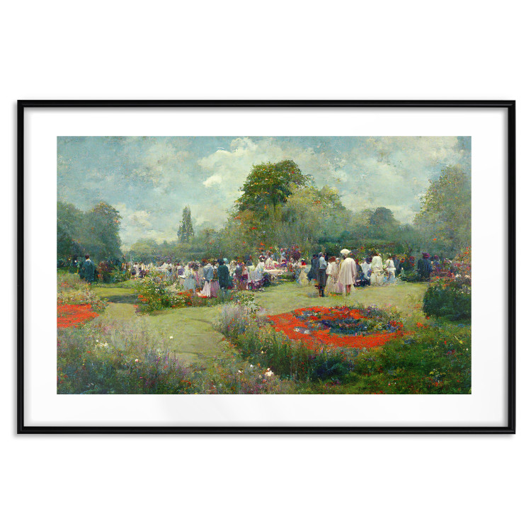 Poster Garden Party - Ai-Generated Landscape in Monet’s Style 151126 additionalImage 18