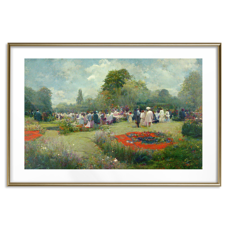 Poster Garden Party - Ai-Generated Landscape in Monet’s Style 151126 additionalImage 20