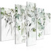 Canvas Subtle Twigs - Leaves in Delicate Shades on a White Background 151426 additionalThumb 2