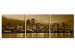 Canvas Print View of Chicago by Michigan lake 50626