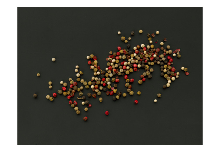 Wall Mural Composition with Colourful Pepper - Delicate Spice Motif for the Dining Room 60226 additionalImage 1