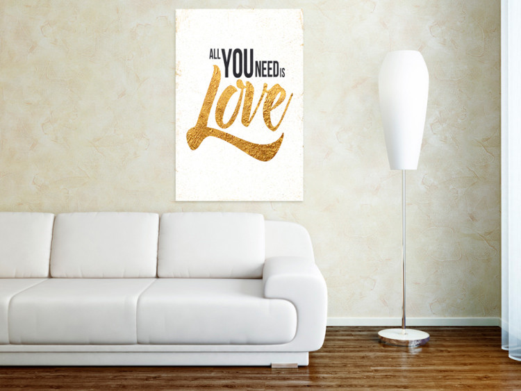 Canvas Art Print My Home: Love 76926 additionalImage 3