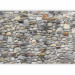 Photo Wallpaper Stone road - background in grey with irregularly textured stones 93026 additionalThumb 1