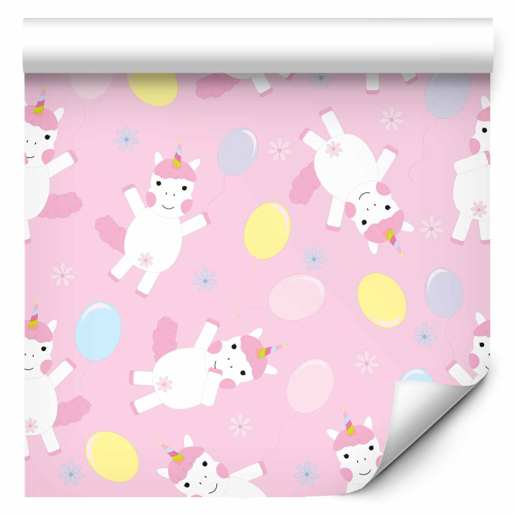 Modern Wallpaper Unicorns with Balloons 108336 additionalImage 1