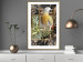 Poster Golden Parrot - butterfly and parrot on a branch against a background of tropical leaves 116436 additionalThumb 13