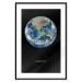 Wall Poster Earth - text and blue-green planet against a black space backdrop 116736 additionalThumb 15