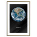 Wall Poster Earth - text and blue-green planet against a black space backdrop 116736 additionalThumb 14