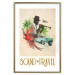 Wall Poster Sound Travel - animals and musician in tropical setting with captions 123636 additionalThumb 14
