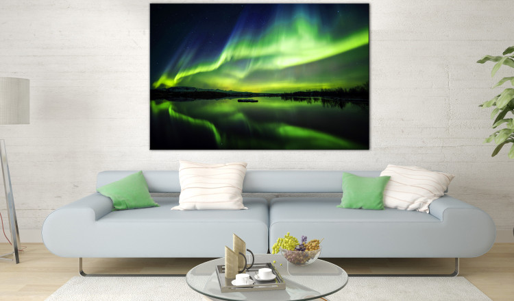 Large canvas print Green Sky [Large Format] 125536 additionalImage 6