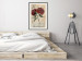 Wall Poster Morning Flowers - vintage composition with blooming plant against text 129436 additionalThumb 24
