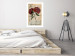 Wall Poster Morning Flowers - vintage composition with blooming plant against text 129436 additionalThumb 3