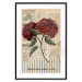 Wall Poster Morning Flowers - vintage composition with blooming plant against text 129436 additionalThumb 17