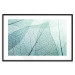 Wall Poster Macro Flora - abstract translucent turquoise leaf 129836 additionalThumb 17