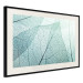 Wall Poster Macro Flora - abstract translucent turquoise leaf 129836 additionalThumb 2