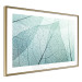 Wall Poster Macro Flora - abstract translucent turquoise leaf 129836 additionalThumb 9