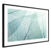 Wall Poster Macro Flora - abstract translucent turquoise leaf 129836 additionalThumb 6