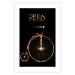 Wall Poster Luxury Ride - golden text and bicycle on a solid black background 130336 additionalThumb 19