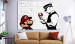 Large canvas print Mario Bros (Banksy) [Large Format] 137536 additionalThumb 5