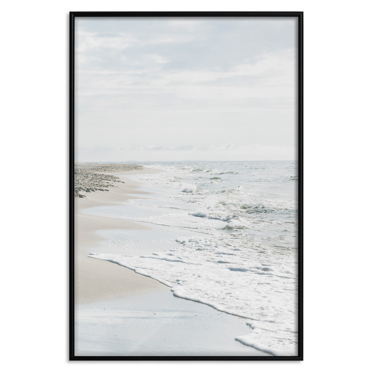 Wall Poster Peaceful Shore - romantic landscape of a tranquil beach and sea waves 137836 additionalImage 13
