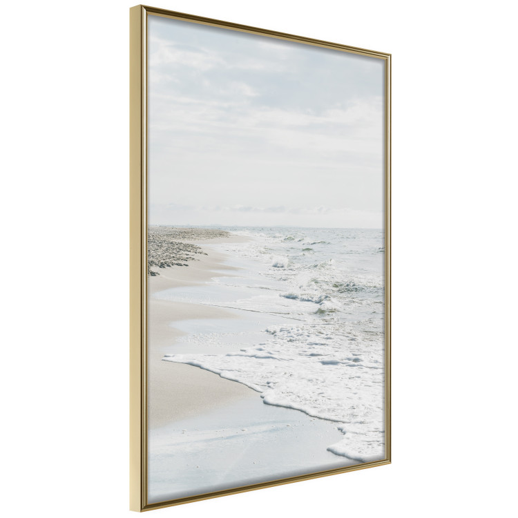 Wall Poster Peaceful Shore - romantic landscape of a tranquil beach and sea waves 137836 additionalImage 8