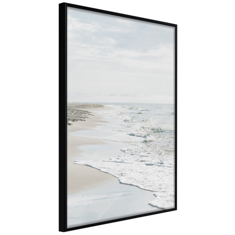 Wall Poster Peaceful Shore - romantic landscape of a tranquil beach and sea waves 137836 additionalImage 3